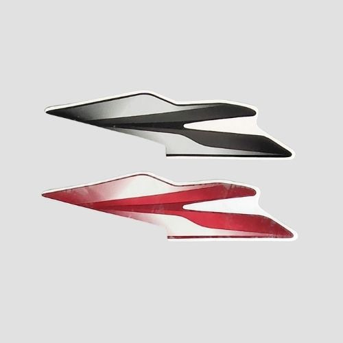 Reliable Stckr H.L.Firing Platina 100 Comfortec T2 Led Red Tank for Bajaj Two-wheelers