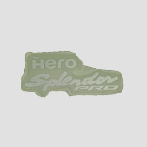 Best Selling Stckr Letter Hero Splendor Pro Slvr for Hero Two-wheelers