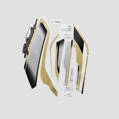 Genuine Stckr Set Super Splendor BS6 2020 Blk Tank for Hero Two-wheelers