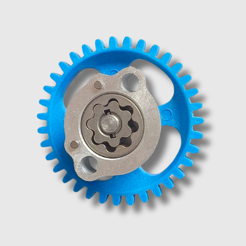 Oil Pump Assembly for TVS XL100 – engine lubrication pump for smooth and reliable performance.