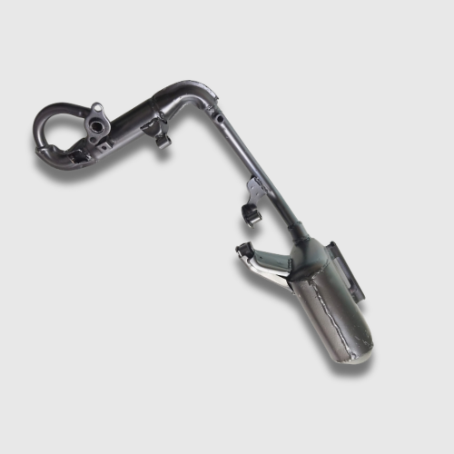 Sensor Type Silencer Assembly for Honda Activa 6G – durable aftermarket exhaust silencer with sensor provision and OEM-style fitment.