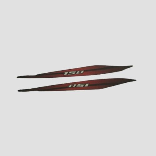 Enhanced Quality Stckr Tail Panel Pulsar 150 UG4 (Red-Stckr) for Bajaj Two-wheelers