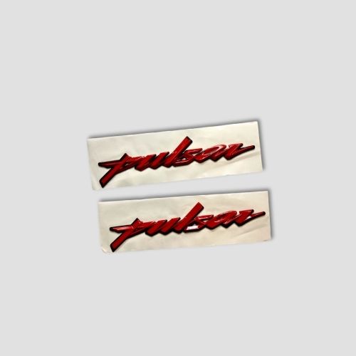 ran ぺージ Tank Monogram Pulsar [Red] | For Bajaj | Buy NV Spares | Genuine