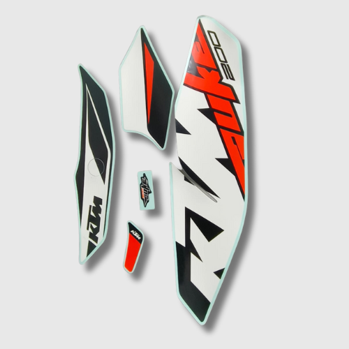 Stckr Set Duke 200 T2 2017 Whi Tank For KTM Buy NV Spares Genuine Parts Online NV Agencies