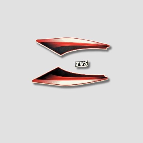 Bajaj Tvs Star Spare Parts Stckr Star City 110 T3 [Red Tank] (NAV0333)