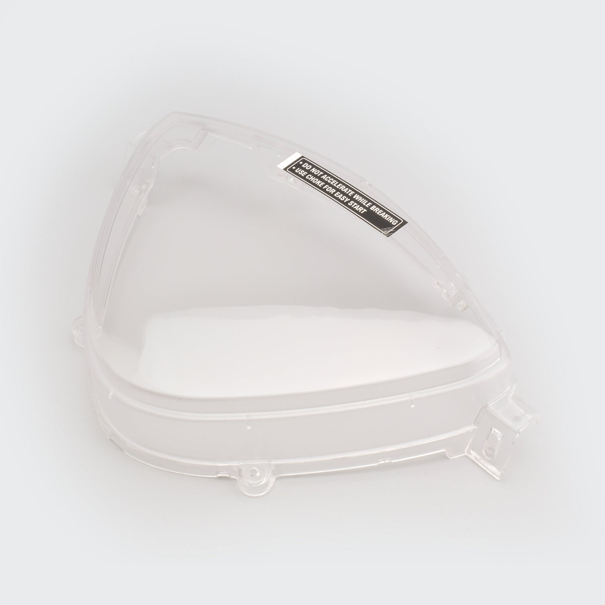 Enhanced Quality Speedometer Glass (Screw Type) Streak for TVS Two-wheelers