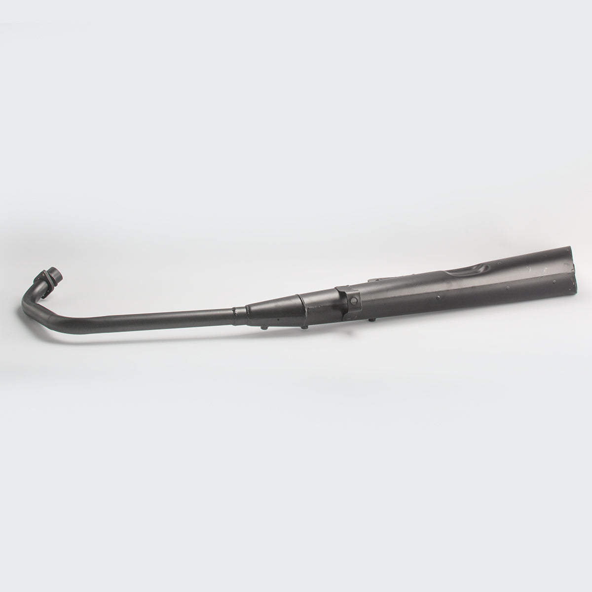 High Performance Silencer Assy (Blk) Star City for TVS Two-wheelers