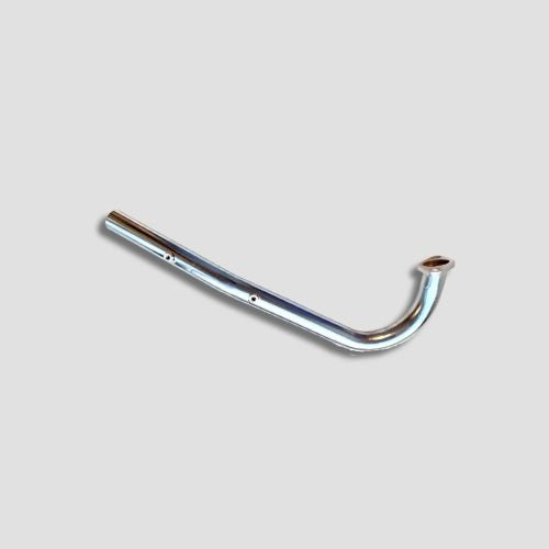 Durable Silencer Bend Pipe Powerport for TVS Two-wheelers