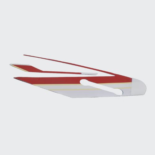 Genuine Stckr Set RX100 N/M [Blk Tank-Red] for Yamaha Two-wheelers