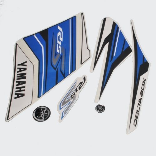 Enhanced Quality Stckr Set R15S [Whi Tank-Blue] for Yamaha Two-wheelers