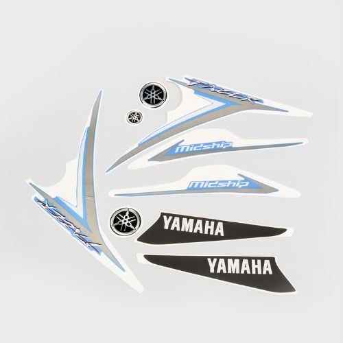 Reliable Stckr Set Fazer N/M [Blue Tank] for Yamaha Two-wheelers