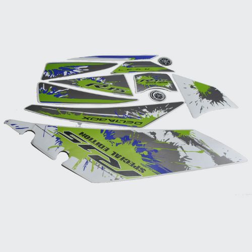 Reliable Stckr Set R15 V2 Spl Edition Grn for Yamaha Two-wheelers