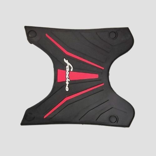 Best Selling Centre Mat 3D Fascino BS6 Blk/Red for Yamaha Two-wheelers