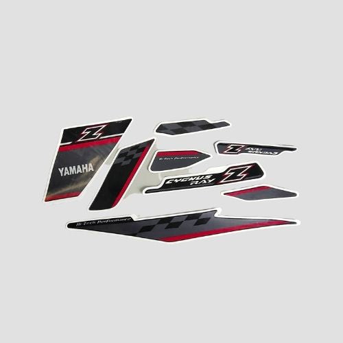 Genuine Stckr Set Ray Z T1 Blk Shield for Yamaha Two-wheelers