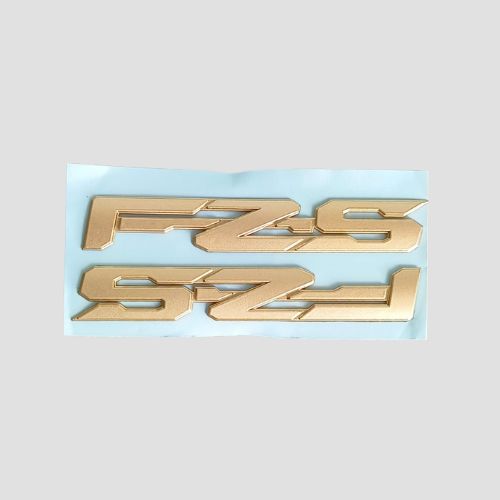 Durable Tank Monogram [Gold] FZS for Yamaha Two-wheelers