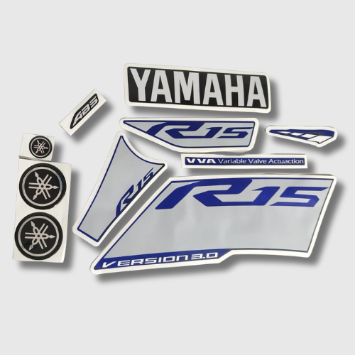 Stckr Set R15 V3 ABS VVA Blue Tank (NAH0839)