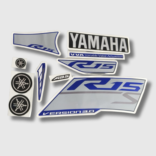 Stckr Set R15S V3 ABS VVA Blue Tank (NAH0842)