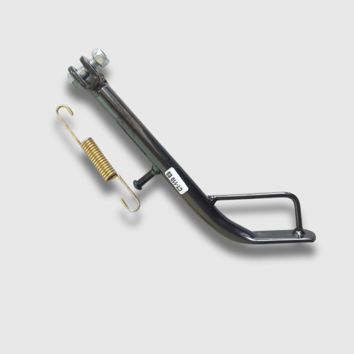Side Stand Assembly for Bajaj CT110 BS6 – durable metal side stand for secure motorcycle parking.