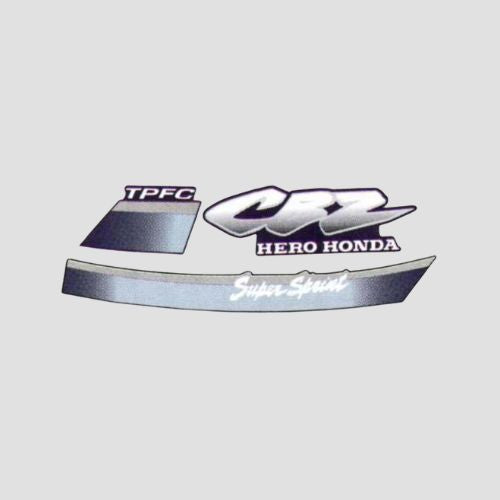 High Performance Stckr Set CBZ [Blue Tank] for Hero Two-wheelers