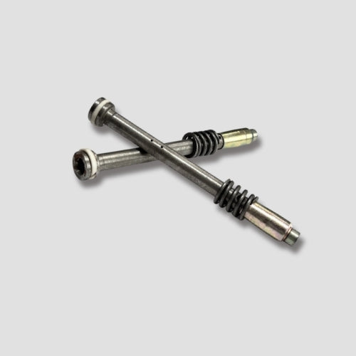 Enhanced Quality Fork Tube Pump Set Assy (Spring,Bush,Cutring,Alenky Bolt) Splendor for Hero Two-wheelers