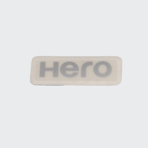 Reliable Stckr Letter [Visor] Hero Slvr for Hero Two-wheelers