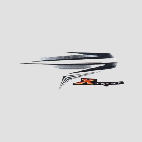 Genuine Stckr Set Hero CBZ-Xtreme T4 [Blk Tank] for Hero Two-wheelers