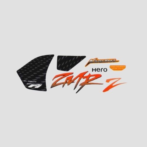 Best Selling Stckr Set Hero Karizma ZMR T3 [Orng Tank] for Hero Two-wheelers