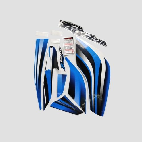 Best Selling Stckr Set XPRO 110 2019 Blk/Blue for Hero Two-wheelers