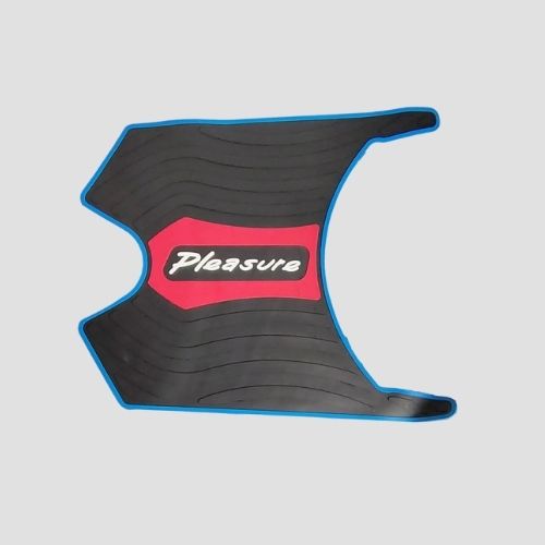 Durable Centre Mat 3D Pleasure Blk/Blue for Hero Two-wheelers