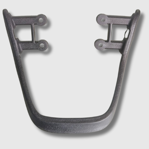 Seat Ring [Black PVC] for Hero Splendor, protective seat trim for enhanced durability and clean finish.