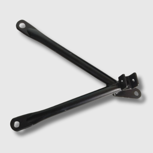 Footrest V Bracket [Right] RH for Hero Super Splendor – rear support bracket for pillion footrest.