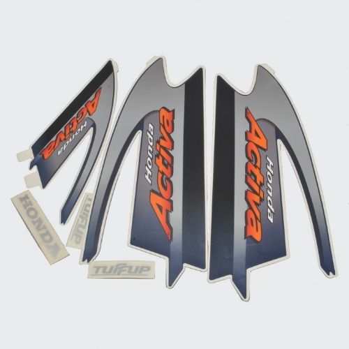 Perfect Replacment Stckr Set Activa N/M [Blue/Blue] for Honda Two-wheelers