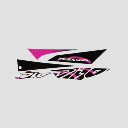 Best Selling Stckr Set Dio T3 [Pink Shield] for Honda Two-wheelers