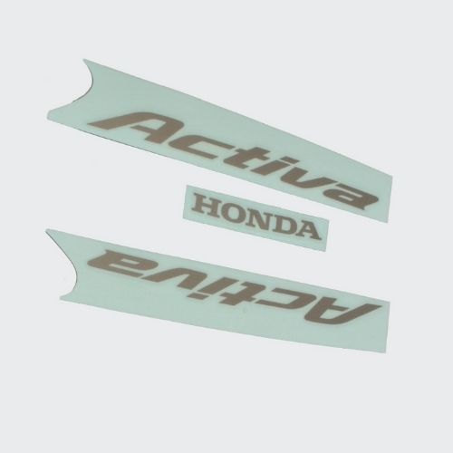 Best Selling Stckr Set Activa 110 T4 [Red/Whi/Maroon Shield-Gold] for Honda Two-wheelers