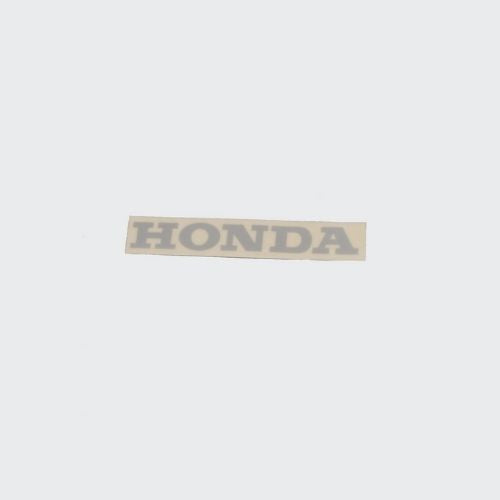 Reliable Stckr Letter Honda [B] [Slvr] for Honda Two-wheelers