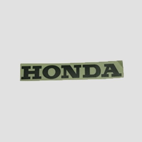 Enhanced Quality Stckr Letter Honda [B] [Blk] for Honda Two-wheelers