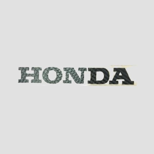 Perfect Replacment Stckr Letter Honda [S] Blk for Honda Two-wheelers