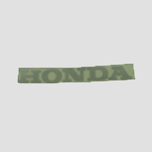 Durable Stckr Letter Honda [S] Slvr for Honda Two-wheelers