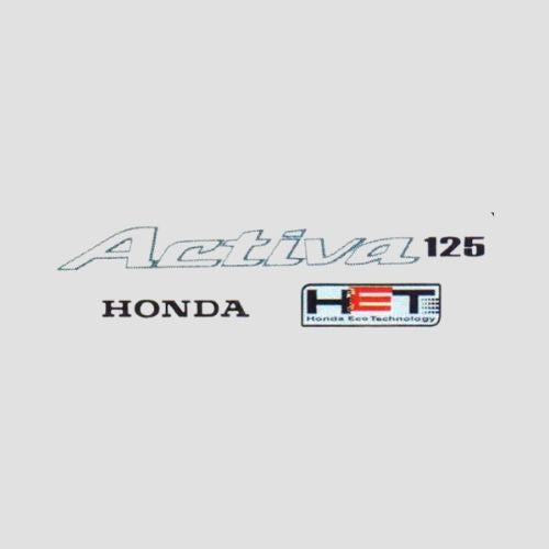 High Performance Stckr Set Activa 125 [Blue Shield] for Honda Two-wheelers