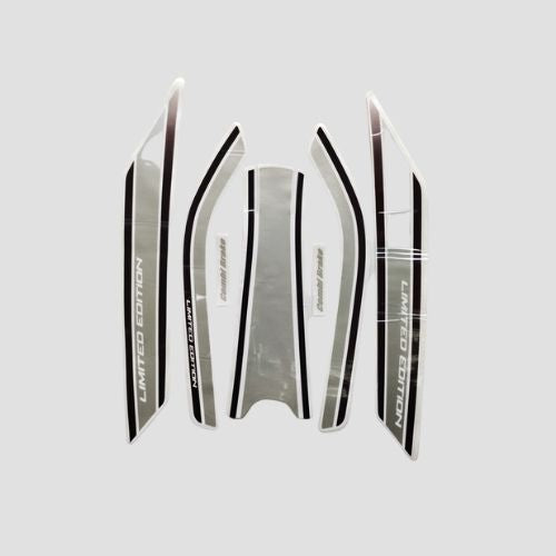 Durable Stckr Set Activa 5G Limited Edition [2019] Whi Shield for Honda Two-wheelers