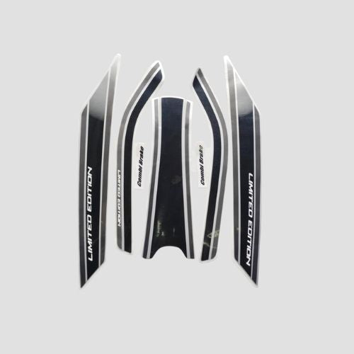 Reliable Stckr Set Activa 5G Limited Edition [2019] Grey Shield for Honda Two-wheelers