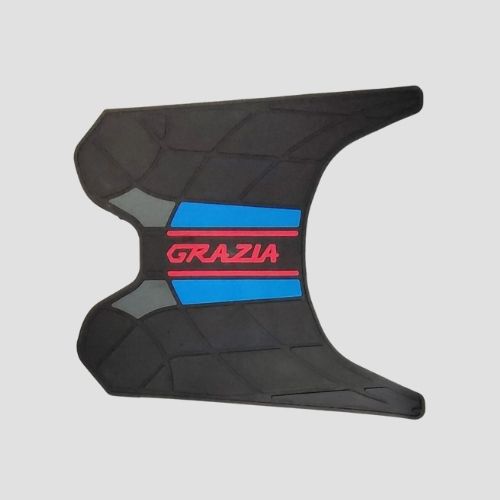 Perfect Replacment Centre Mat 3D Grazia Blk/Blue for Honda Two-wheelers