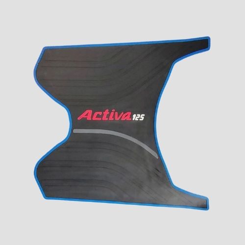 High Performance Centre Mat 3D Activa 125 Blk/Blue for Honda Two-wheelers