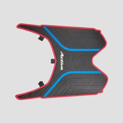 Reliable Centre Mat 3D Activa 5G Blk/Red for Honda Two-wheelers