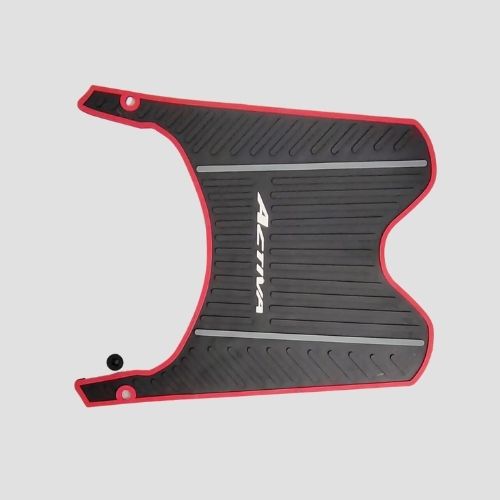 Durable Centre Mat 3D Activa 6G Blk/Red for Honda Two-wheelers