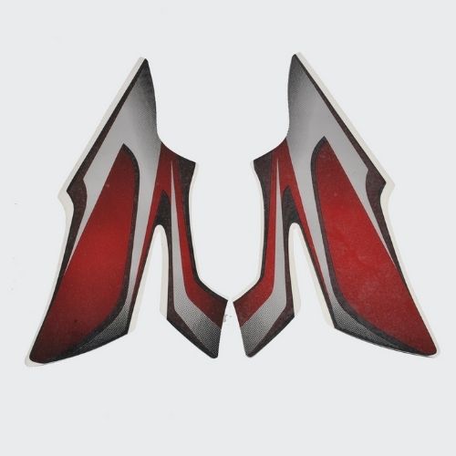 Enhanced Quality Stckr H.L.Firing Discover 100 [Blk Tank-Red] for Bajaj Two-wheelers