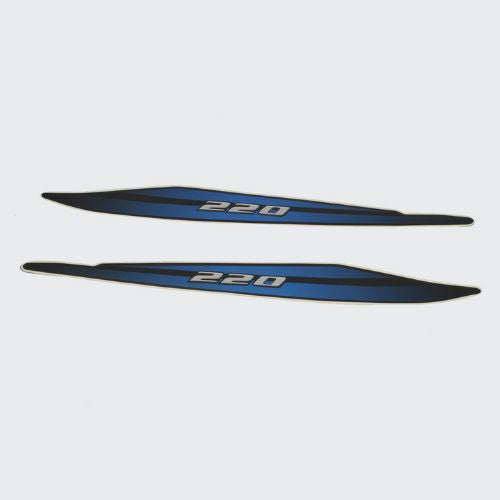 Reliable Stckr Tail Panel Pulsar 220 UG4 (Blue-Stckr) for Bajaj Two-wheelers