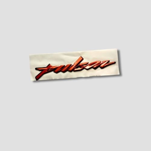 Enhanced Quality Tank Monogram Pulsar [Orng] for Bajaj Two-wheelers