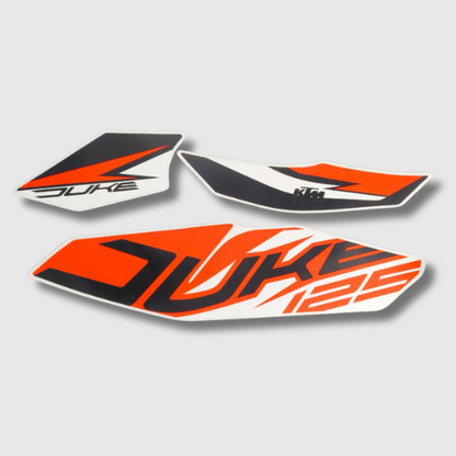 Stckr Set Duke 125 T1 Orng Tank (NAR1152)