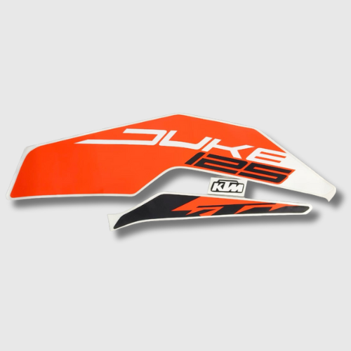 Stckr Set Duke 125 T2 Orng Tank (NAR1154)